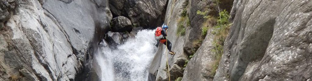 01Y Anteprima Canyoning nel parco del Gran Paradiso Rio Vallungo